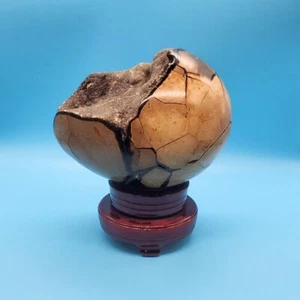 Septarian Dragon Egg Geode Quartz 5lb 13oz - Picture 1 of 5