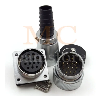 WEIPU WS32 13 Pin Aviation Plug,Waterproof Electrical Cable Wire Cable Connector - Image 1 of 4
