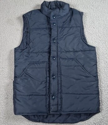 Chaleco de Colección King Louie Pro Fit Para Hombres XS Azul Puffer Hecho en EE. UU. Exterior Foto 1 de 4