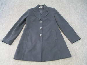Cabi Coat Womens 8 Blue Jacket Long Overcoat Casual * - Picture 1 of 10