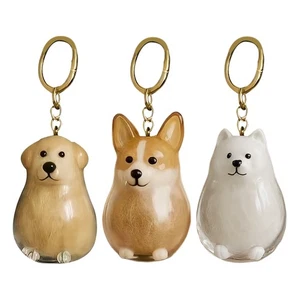 2 PIEZAS Llavero Coleccionista de Pelo de Perro Dije Caja de Almacenamiento Memorial, Recuerdo de Pelo de Mascota - Imagen 1 de 15