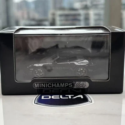 1/64 Minichamps Potaches 911 Carrera GTS Cabriolet 992.2 911 Spirt 70-2025 Black - Image 1 of 2