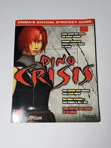 Dino Crisis Official Strategy Guide PlayStation Capcom w/Sealed Secrets & Poster - Bild 1 von 8