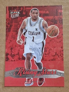 2007 ACIE KAW FLEER ULTRA RISING STARS ROOKIE CARD RC #RS11 RED ATLANTA HAWKS - Bild 1 von 3