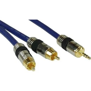 InLine Cinch/Klinke Kabel PREMIUM 2x Cinch St an Klinke # 89931P - Bild 1 von 1