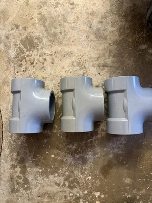 "Lote de 3 camisetas roscadas Spears CPVC Sch80 805-040C 4""" Foto 1 de 4