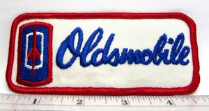 Vintage Oldsmobile Rocket Logo Jacket Patch General Motors Automobile Automotive - Picture 1 of 3