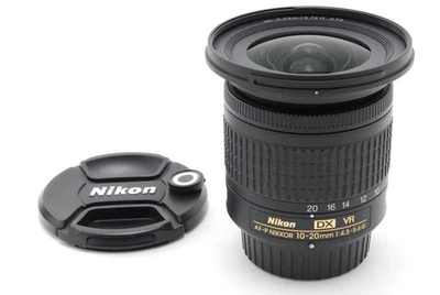 [NEAR MINT]Nikon AF-P DX NIKKOR 10-20mm f/4.5-5.6G VR Wide Angle Zoom Lens Japan - Image 1 of 4