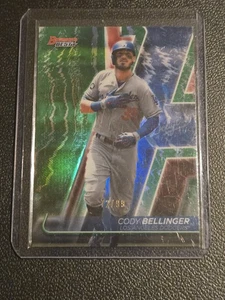 2020 Bowman's Best #63 Cody Bellinger Green Refractor #/99 - Picture 1 of 2