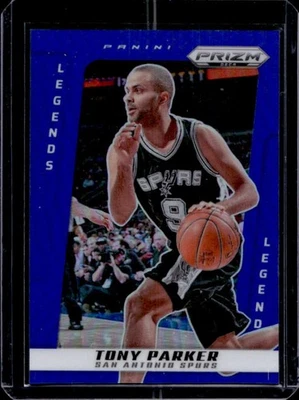 Prizm Deca Tony Parker Blue Prizm #71/149 Spurs 2024-25 Foto 1 de 2