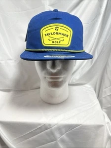 Taylormade Golf 2025 Lifestyle Daytona Rope Snapback Hat/Cap - COLOR: Cobalt - Picture 1 of 8