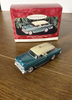 Nuevo sello 1955 Chevrolet Nomad Wagon American Classic 1999 adorno envío rápido Foto 1 de 3