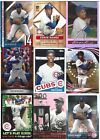 (18) 2001-2022 Ernie Banks Baseball Insert Card Lot with No Duplicates - HOF