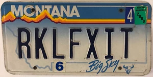Vanity RKL RAKEL FIX IT license plate Raquelle Raquel Rikel - Picture 1 of 12