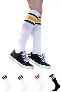 Calze da basket pattinatore sportivo unisex donna uomo calze lunghe 23" pollici - Foto 1 di 18