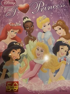 x50 Panini I Love Disney Princess Sticker Packs + Stickeralbum (250 Sticker) - Bild 1 von 18