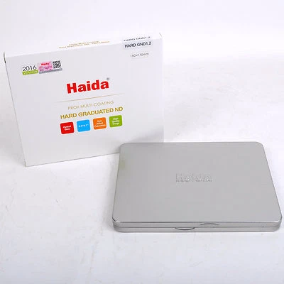 Haida 150x170mm PRO II MC Hard Graduated Neutral Density ND 1.2 16x Filter - Image 1 of 3