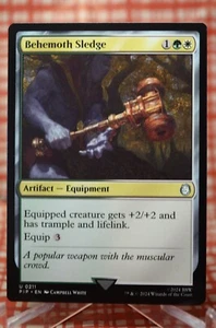 Trineo Behemoth Magic The Gathering casi nuevo-como nuevo Universes Beyond: Fallout  - Imagen 1 de 1