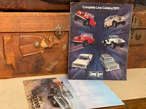 TWO 1970 Jeep Catalogs - Wagoneer & Complete Line Gladiator Jeepster Wagoneer - Picture 1 of 11
