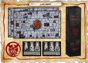 Fantasy Football Pitch And Étang-réservoir Mat Clan Dwarf (Blood Bol Compatible) - Imagen 1 de 1
