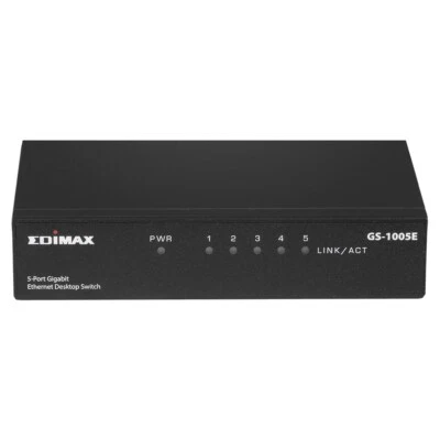 4717964703675 Edimax GS-1005E network switch Unmanaged Gigabit Ethernet (10/100/ - Image 1 of 4