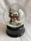 Christmas Snowman Musical Light Up Snow Globe Battery Operated Blowing Snow 7”