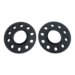WMW 15mm Hubcentric 5x112 BMW I3 I8 Wheel Spacers I01 I12 Black - Picture 1 of 12