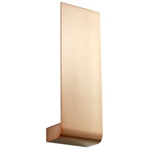 Oxygen Lighting Halo 1 Light Sconce, Satin Copper/Matte White - 3-515-25 - Picture 1 of 1