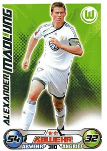 310 Alexander Madlung - VfL Wolfsburg - TOPPS Match Attax 2009/2010 - Foto 1 di 2