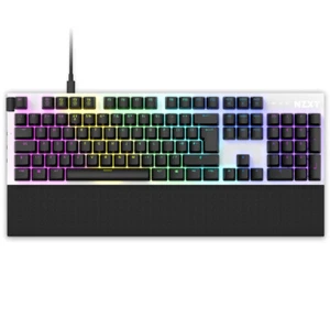 NZXT Function keyboard Universal USB QWERTY UK English White - KB-1FSUK-WR - Picture 1 of 1