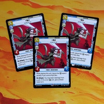 Rey Keeping The Past Star Wars Unlimited Shadows Of The Galaxy SHD SWU 046 (3x) - Image 1 of 3