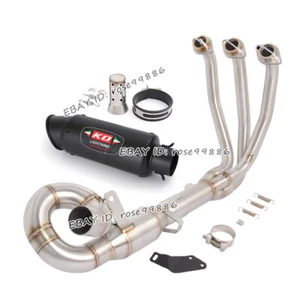 For CF-MOTO 675SR 675SS 2024-2025 Exhaust Connect Front Link Pipe Mufflers Tube - Picture 1 of 13