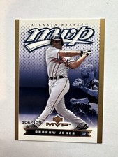 Andruw Jones - 2003 Upper Deck MVP Gold Border Parallel /125 SSP Non-Auto Non-RC