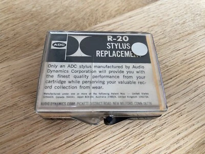 Original ADC R20 R-20 Stylus - Image 1 of 2