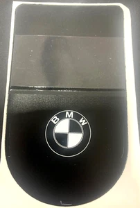 SHIELD BLACK TAX DISC holder WITH CUT OUT ADHESIVE BACKED REF bmw - Picture 1 of 1