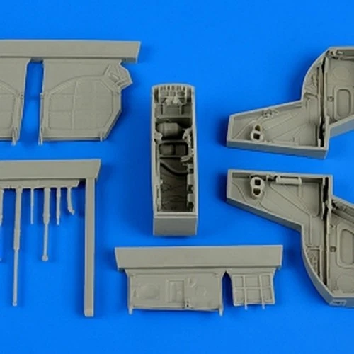 4632 Kfir C2/C7 wheel bay for Kinetic 1/48 Aires - Immagine 1 di 1
