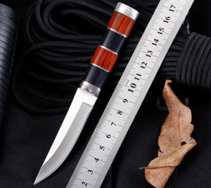 Outdoor camping adventure diving hunting straight knives Fishing spare knife AU - Picture 1 of 5