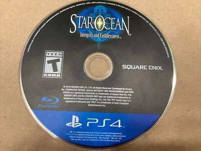 Star Ocean: Integrity and Faithlessness (PlayStation 4) PS4 Disc Only - Image 1 of 2