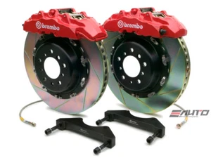 Brembo Front GT Brake 8pot Red 380x34 Slot Escalade 02-06 Chevy GMC 1500 00-06  - Picture 1 of 1