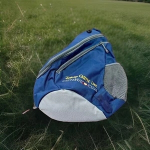 Disney Cruise Line Castaway Club Sling Shoulder Bag Backpack Embroidered Awesome - Picture 1 of 4
