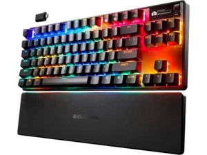 SteelSeries 64871 Apex Pro TKL Gen 3 Wireless HyperMagnetic Gaming Keyboard - Wi - Picture 1 of 4