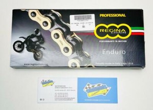 Catena Regina Trials Oro 520 Con Mezzanello EBS Per Moto Da Trial - Foto 6