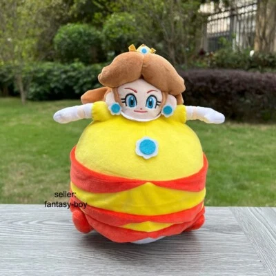 Lindo muñeco de peluche de 10,6" Super Mario Bros Wonder Globo Princesa Margarita Foto 1 de 4