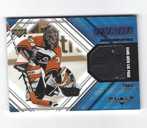 John Vanbiesbrouck, 2000-01 Upper Deck Black Diamond Game Gear card, # L-JV, - Picture 1 of 2