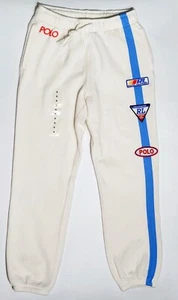 Polo RALPH LAUREN Girls 6 National Ski Team PATCHES Jogger Drawstring SWEATPANTS - Picture 1 of 24