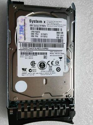 IBM 81Y9670 300GB SAS HDD 300 GB Internal 15000 RPM 2.5" Hard Drive - Image 1 of 3