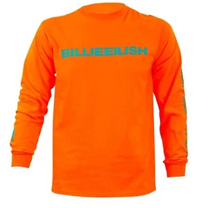 Billie Eilish Don't Smile at Me Adult Unisex Long Sleeve T-Shirt - NWT - Picture 1 of 3