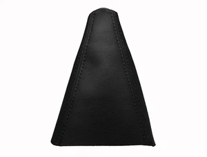 HYUNDAI MATRIX (2001-2010) Soufflet Levier De Vitesse 100% Cuir - Couture Noir - Picture 1 of 1