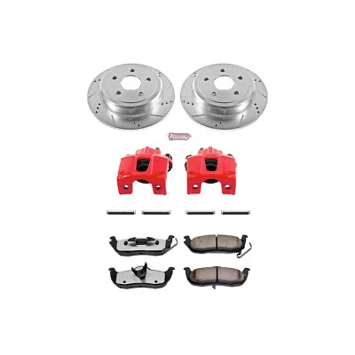 Kit de frenos de disco PowerStop - trasero - se adapta a Infiniti QX56 2004-2010, Nissan Armada 20 Foto 1 de 4