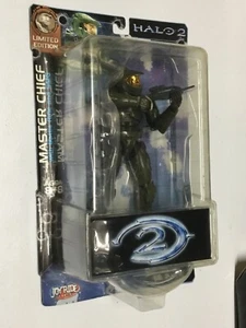 HALO 2 Master Chief LIMITED EDITION FIGURE W/ BATTLE RIFLE SMG JOYRIDE STUDIOS - Picture 1 of 8
